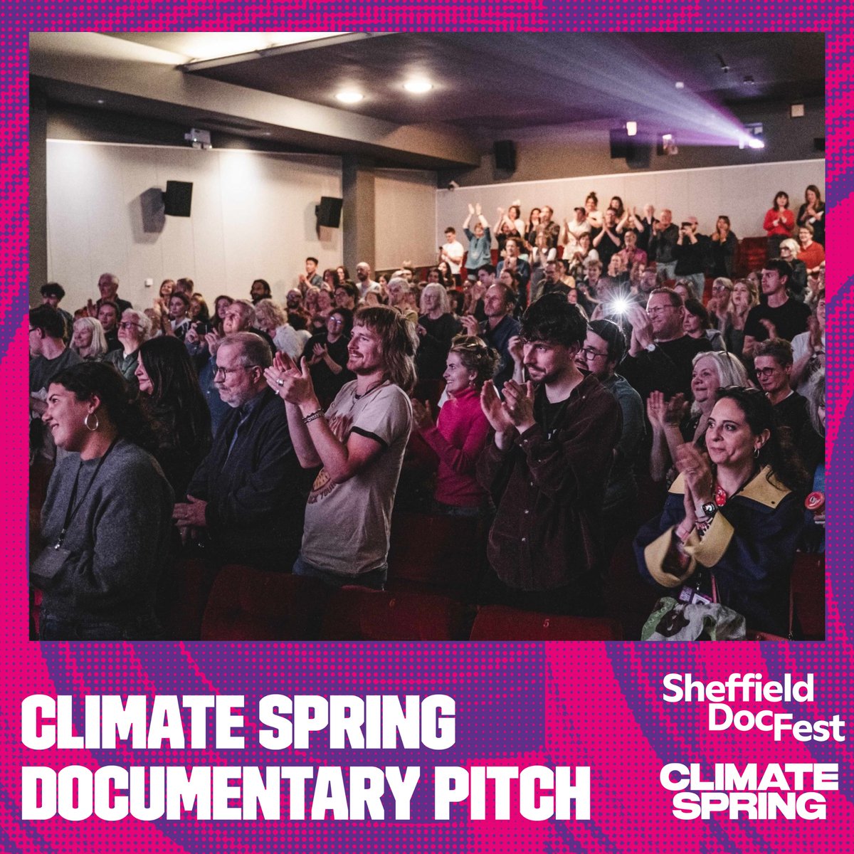Sheffield DocFest (@sheffdocfest) on Twitter photo 🌍Announcing a brand new opportunity for climate storytellers! <a href="/climate__spring/">Climate Spring</a> is today launching a chance to pitch your documentary idea live at Sheffield DocFest.
🤩One winner will receive £10k development funding
Find out more and apply by 19th May bit.ly/3G9GIpN 🌍Announcing a brand new opportunity for climate storytellers! <a href="/climate__spring/">Climate Spring</a> is today launching a chance to pitch your documentary idea live at Sheffield DocFest.
🤩One winner will receive £10k development funding
Find out more and apply by 19th May bit.ly/3G9GIpN