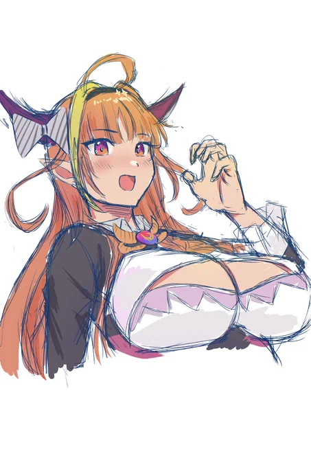 ココ会長を描きたくなりました#みかじ絵 #イラスト 