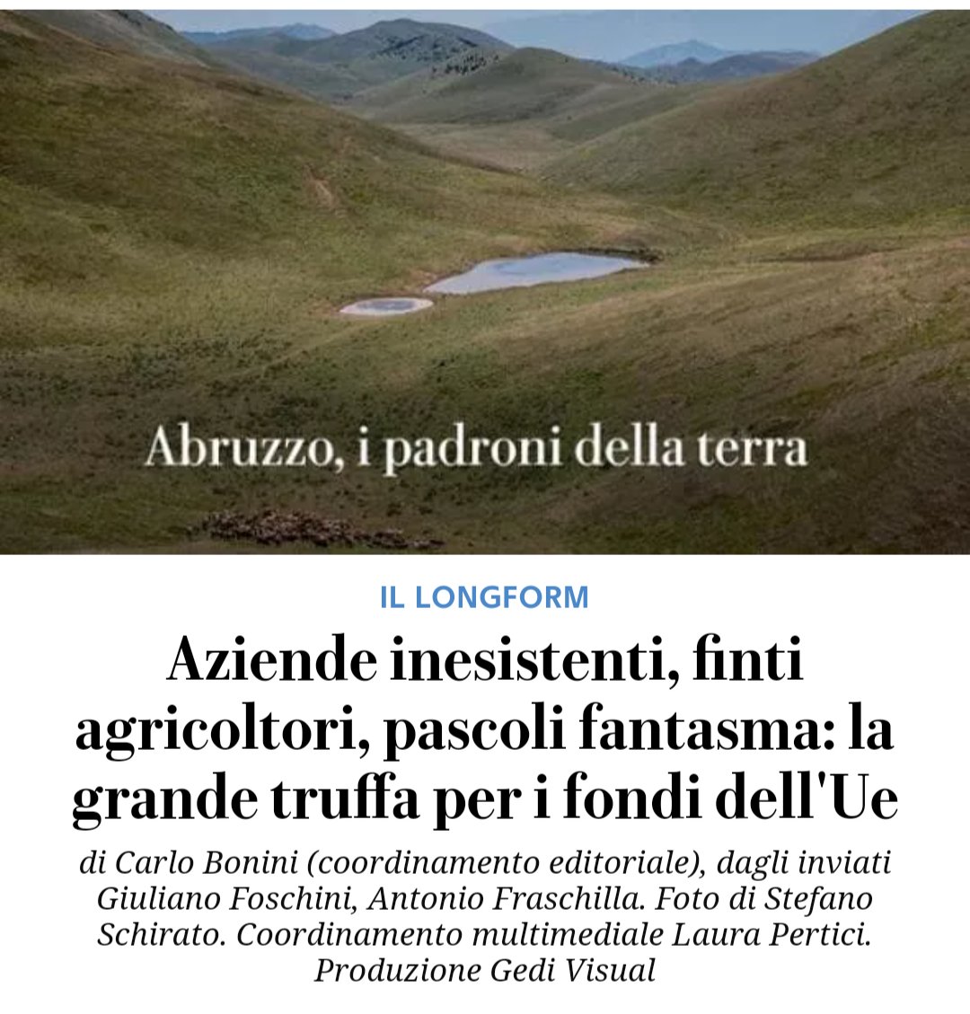 SabinaCusin's tweet image. #Abruzzo.
Regione di #destra.
#Marsilio uomo di #Meloni.
Serve altro?