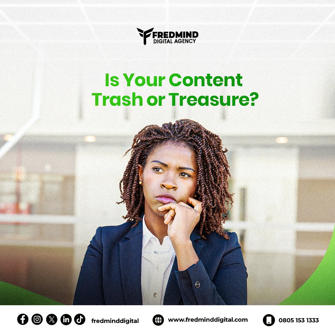 fredminddigital's tweet photo. Not sure if your content is actually working?
It might look good—but is it doing the job?
Let’s find out together.

#ContentAudit #FredmindDigital #ContentThatSells https://t.co/7DthjYwFgx