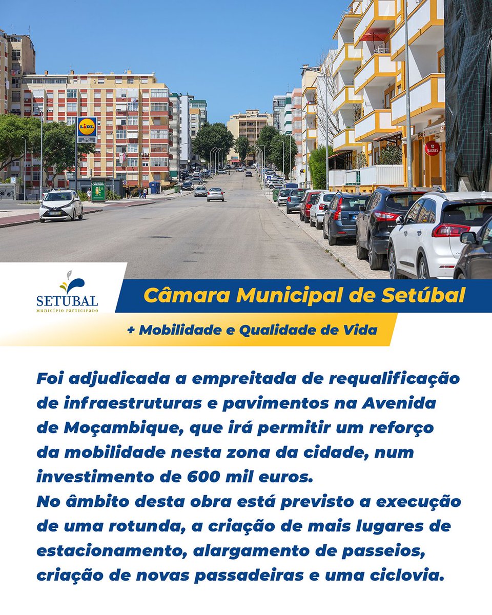 Município de Setúbal tweet media