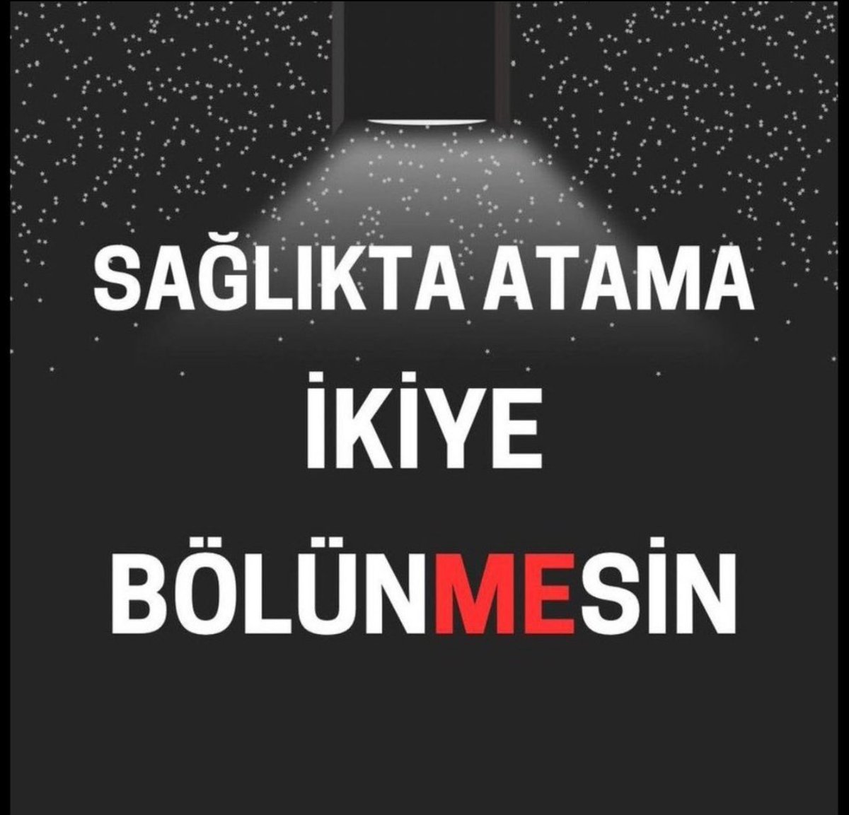 #Bölmeden37BinSağlıkçı