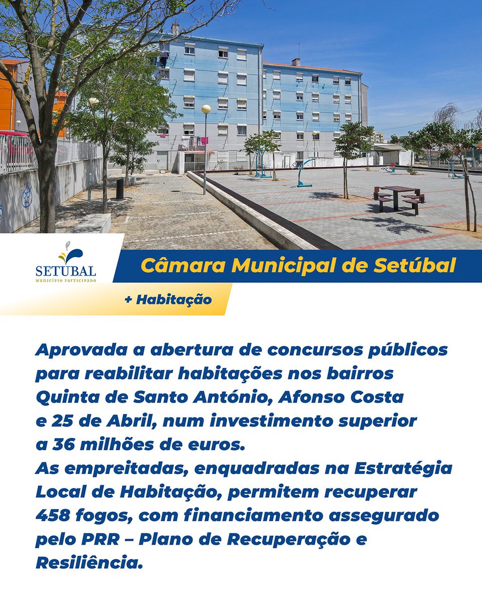 Município de Setúbal tweet media