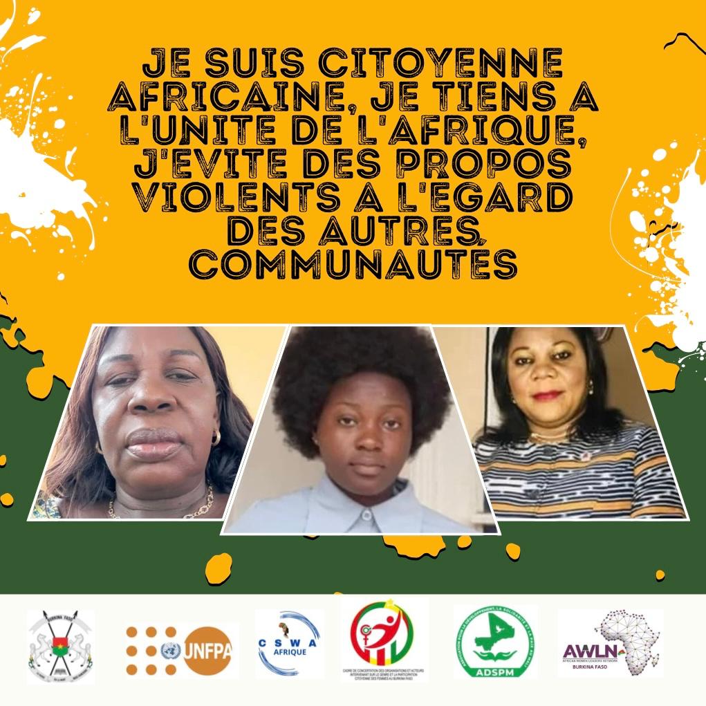 char49908's tweet photo. Femmes africaines, soyons partisanes de la cohabitation pacifique entre nos communautés pour l'unité de notre continent💪💪
#africawomenpeace
#cswaafrica
#digitalcamaign2025
#femmesdelatshopo
#vignette24 https://t.co/iGCBkF9I2z