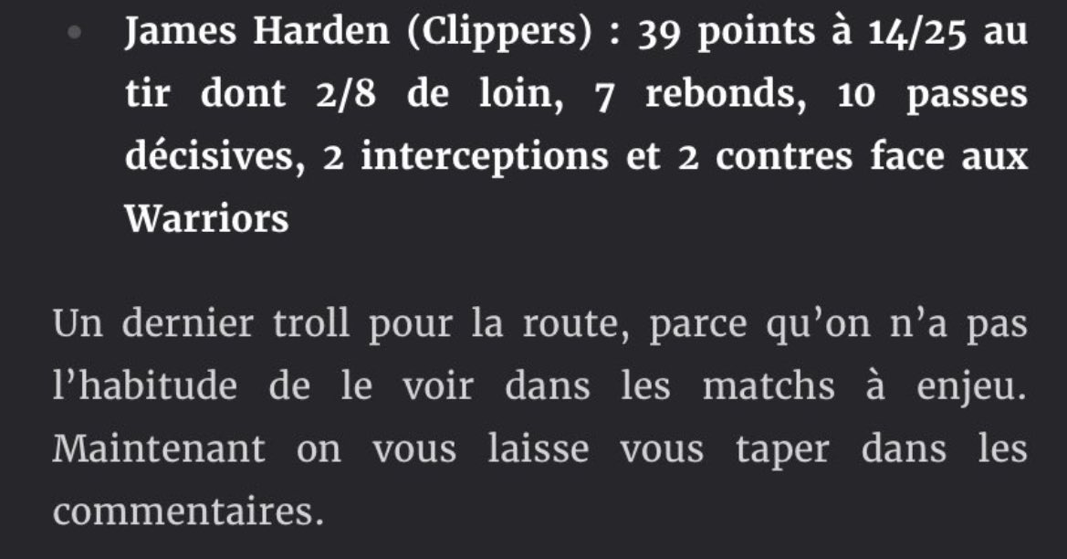 James Harden FR tweet media