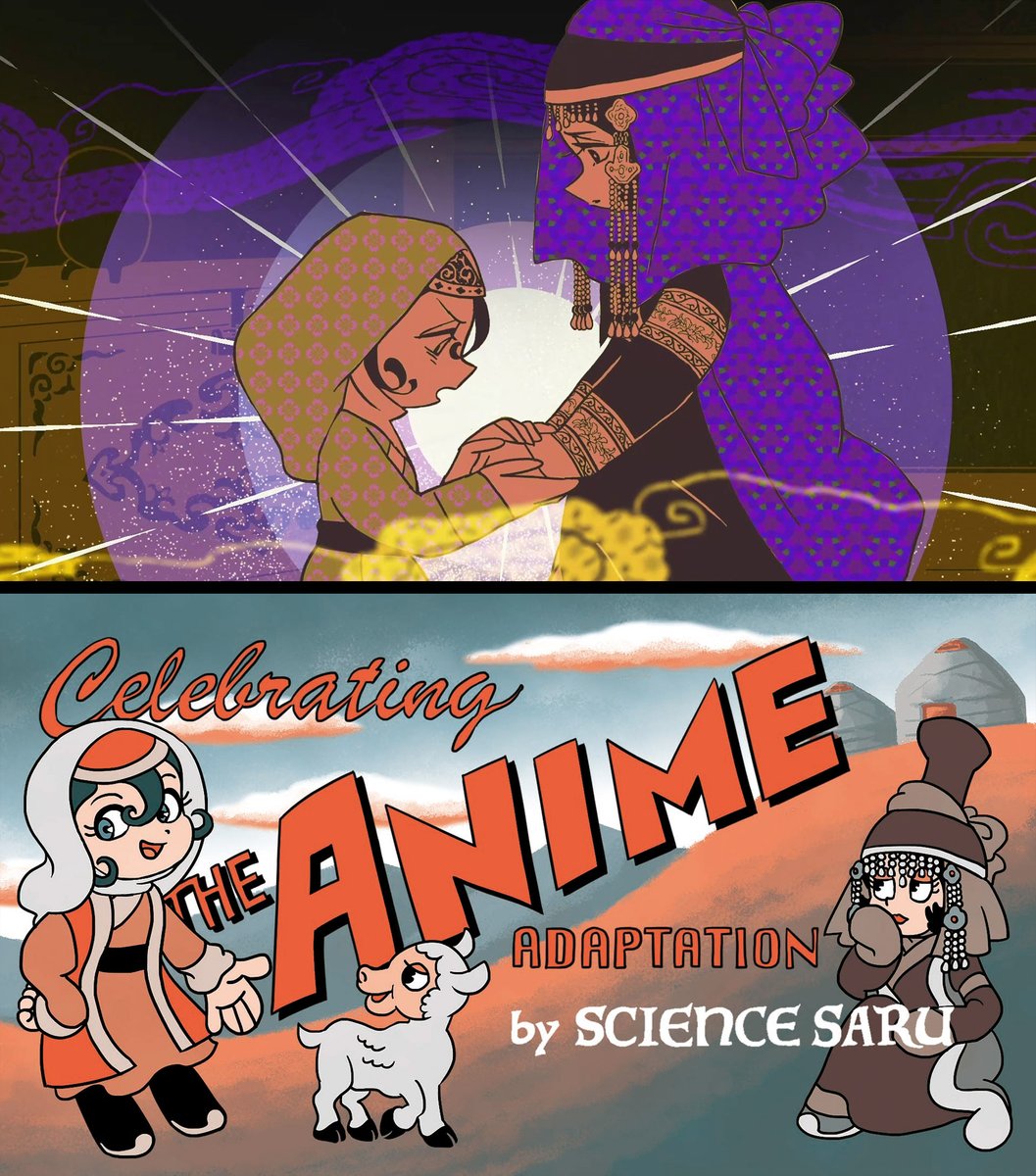 catsuka's tweet image. Science Saru is producing an anime series based on "Jaadugar: A Witch in Mongolia" manga by Tomato Soup.
youtube.com/watch?v=OnoZ43…