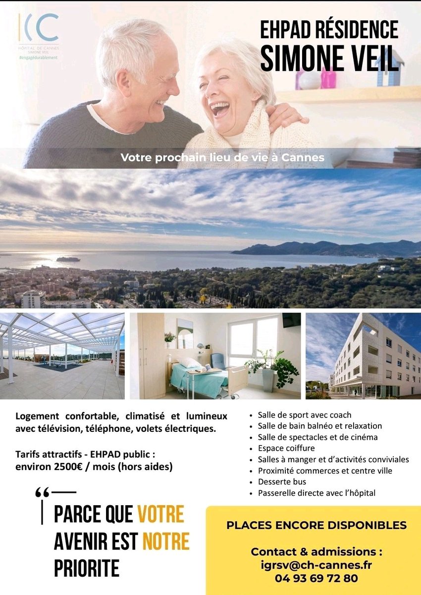 Hôpital de Cannes Simone Veil CHC-SV (@hopitaldecannes) on Twitter photo Retrouvez le flyer d'admissions à l'EHPAD Simone Veil <a href="/hopitaldecannes/">Hôpital de Cannes Simone Veil CHC-SV</a> Retrouvez le flyer d'admissions à l'EHPAD Simone Veil <a href="/hopitaldecannes/">Hôpital de Cannes Simone Veil CHC-SV</a>