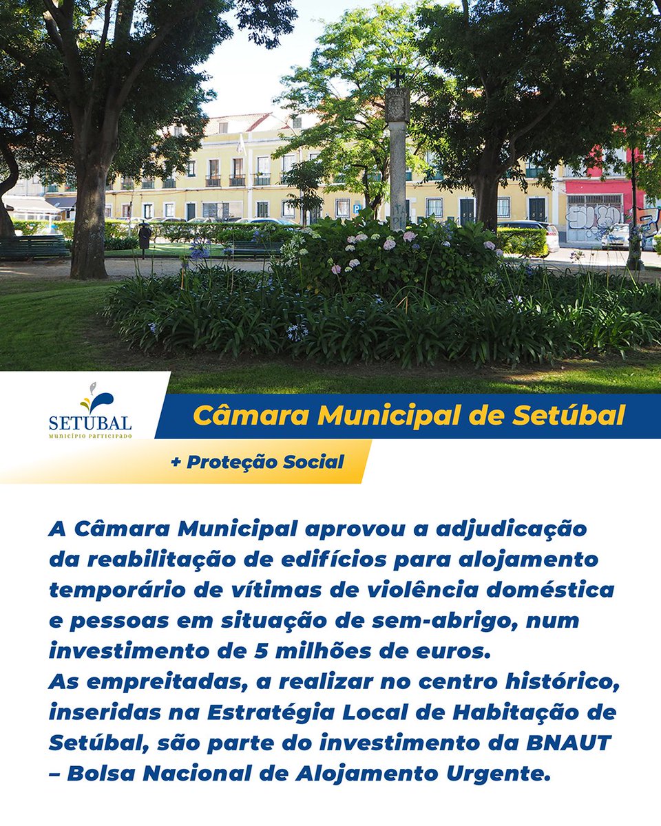 Município de Setúbal tweet media