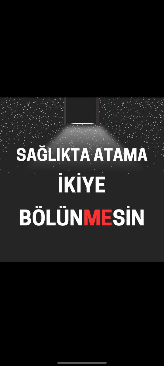 İstihdam bölünmemelidir. Sağlıkta tasarruf olmaz.

#Bölmeden37BinSağlıkçı