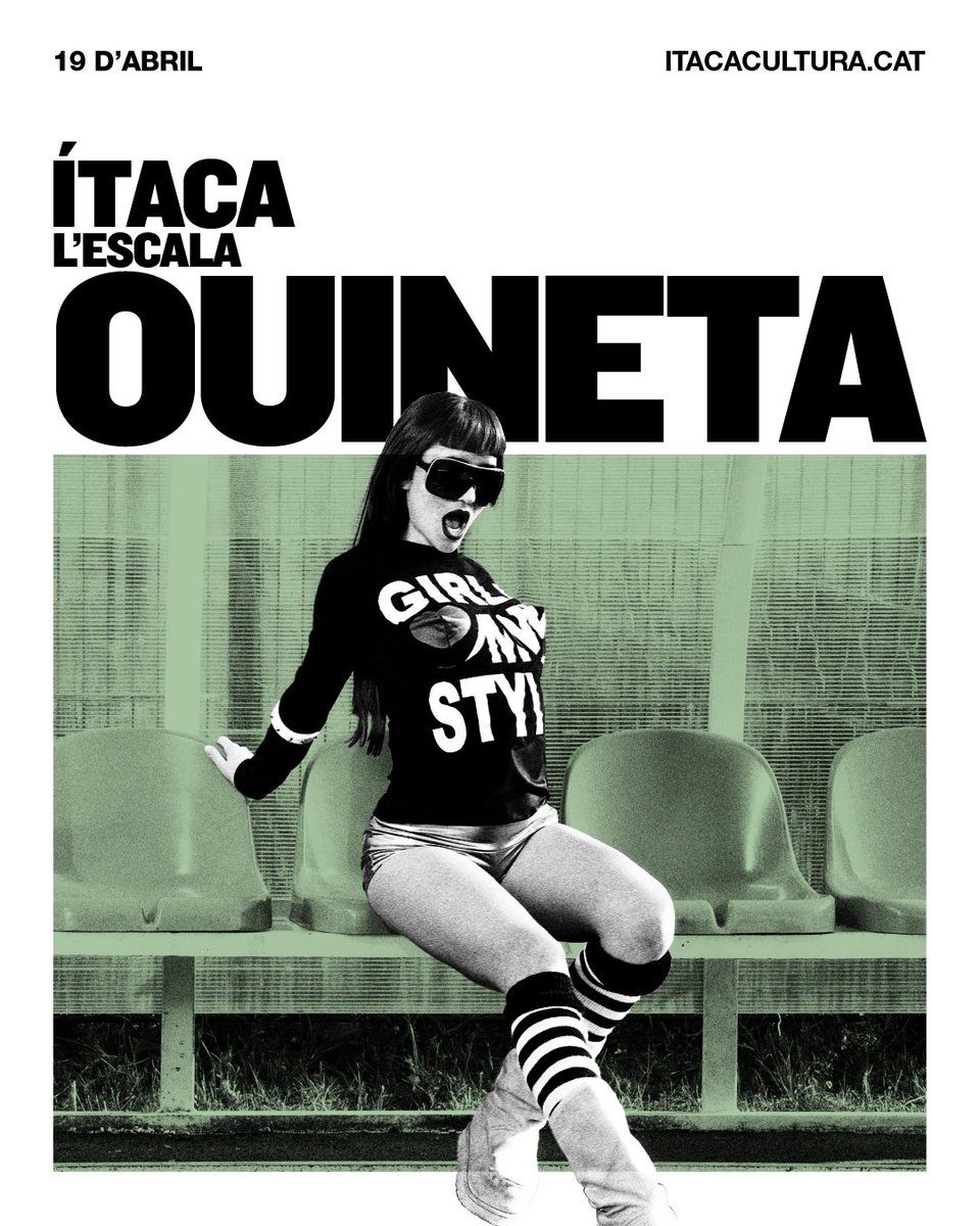 itacacultura's tweet photo. Aquesta setmana comença #ITACA2025!
@ginestaoficial, @ouineta & Goa Pop DJ's t'esperen a l'Escala per donar la benvinguda a la nova edició del festival! 🗓️ Dissabte 19 d'abril, Platja de Riells
🎟️ Accés lliure! https://t.co/HAWTcC1Tw8