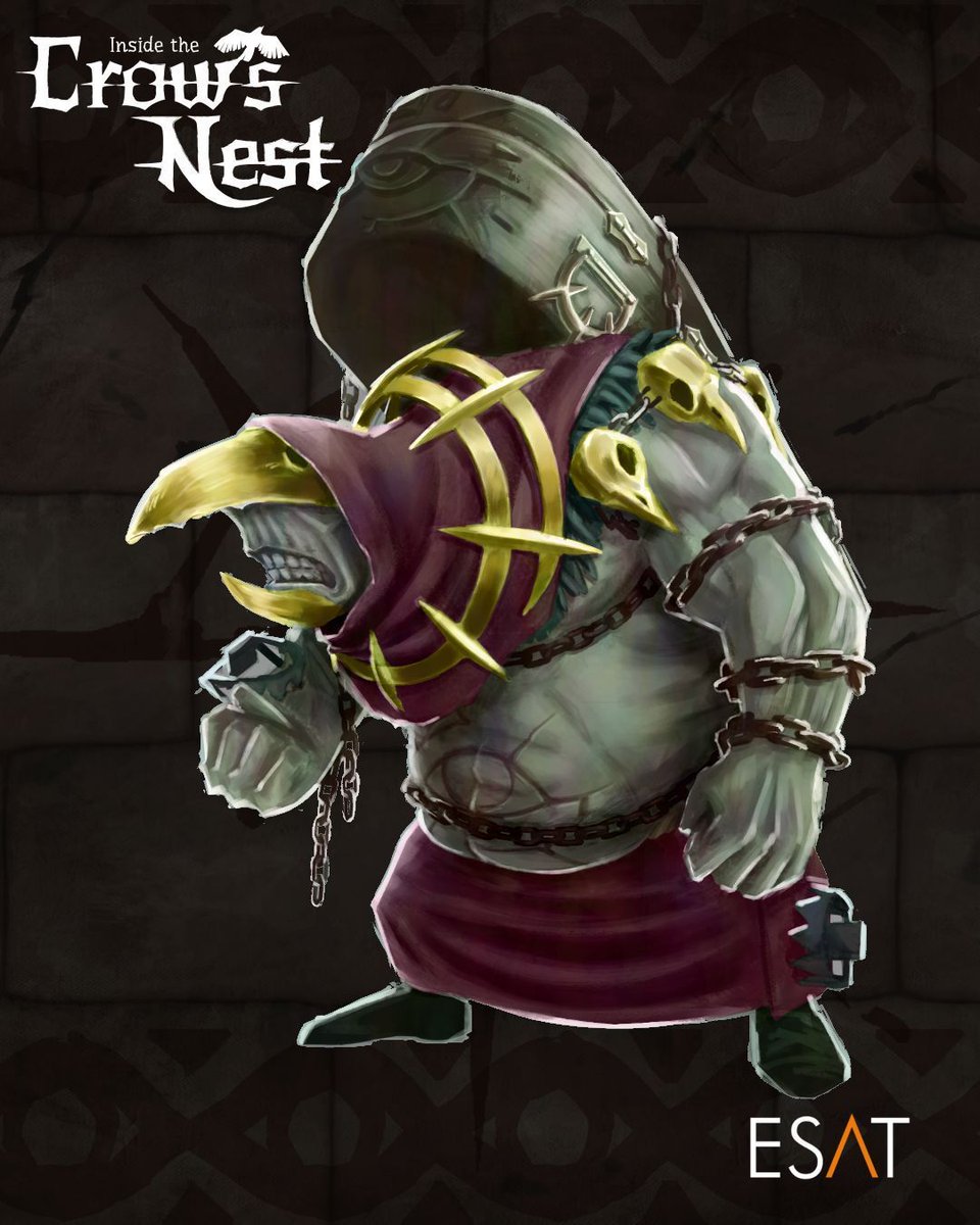 🔗 Embrace the #conceptart for The Bulwark, a wall of pure muscle and blind rage.

You’ll hear him before you see him.

The thud of flesh.
The silence that follows.

Once he finds you, run.

Art by <a href="/MarssDust/">Marss</a>

Powered by <a href="/esat_valencia/">ESAT</a>

#survivalhorror #horrorgame #gamedev