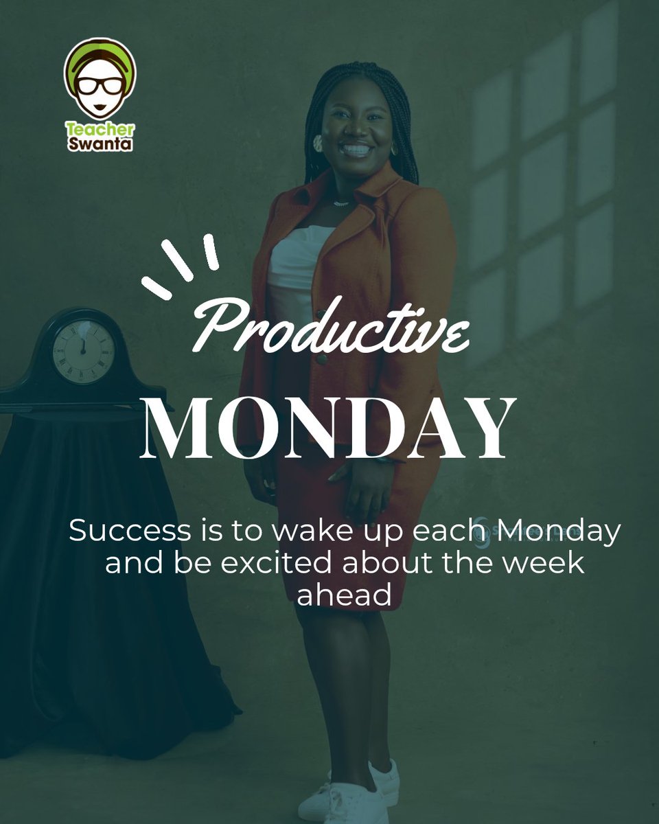 I have learnt over time that the way we begin our week matters. It sets the pace, the mood, and sometimes even the outcome. 
Tr. Swanta ©15.04.2025
#mondayswithmeaning #teacherswanta #educateempowerliberate #ruraleducationmatters #startwithpurpose #productiveweek #coec