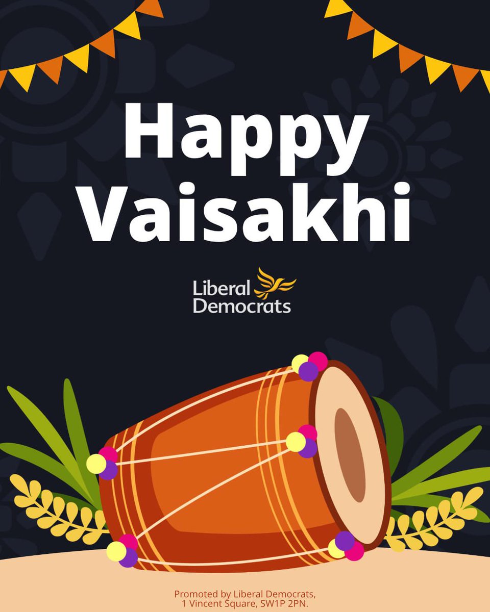 Happy Vaisakhi to our Sikh friends &amp; families &amp; the wider Sikh community. We hope this special Spring festival, which marks the start of the Sikh New Year, is an auspicious occasion full of joy &amp; prosperity for you &amp; your loved ones.