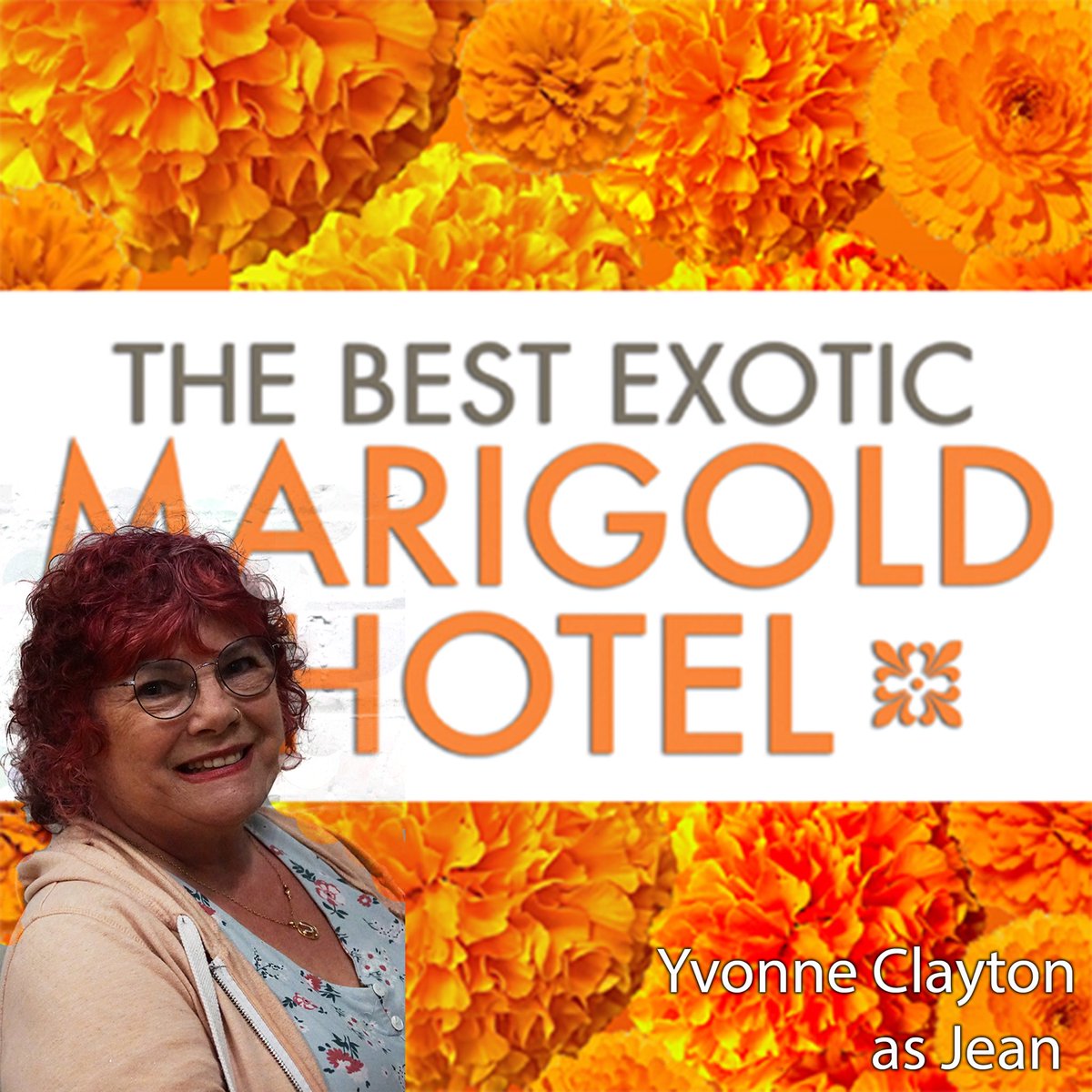 🌟  Today, we are 1 month away from our production of The Best Exotic Marigold Hotel  🌟 

As a treat, we thought you’d like to meet our cast.
A show that is not to be missed... so purchase your tickets today to avoid any disappointment!