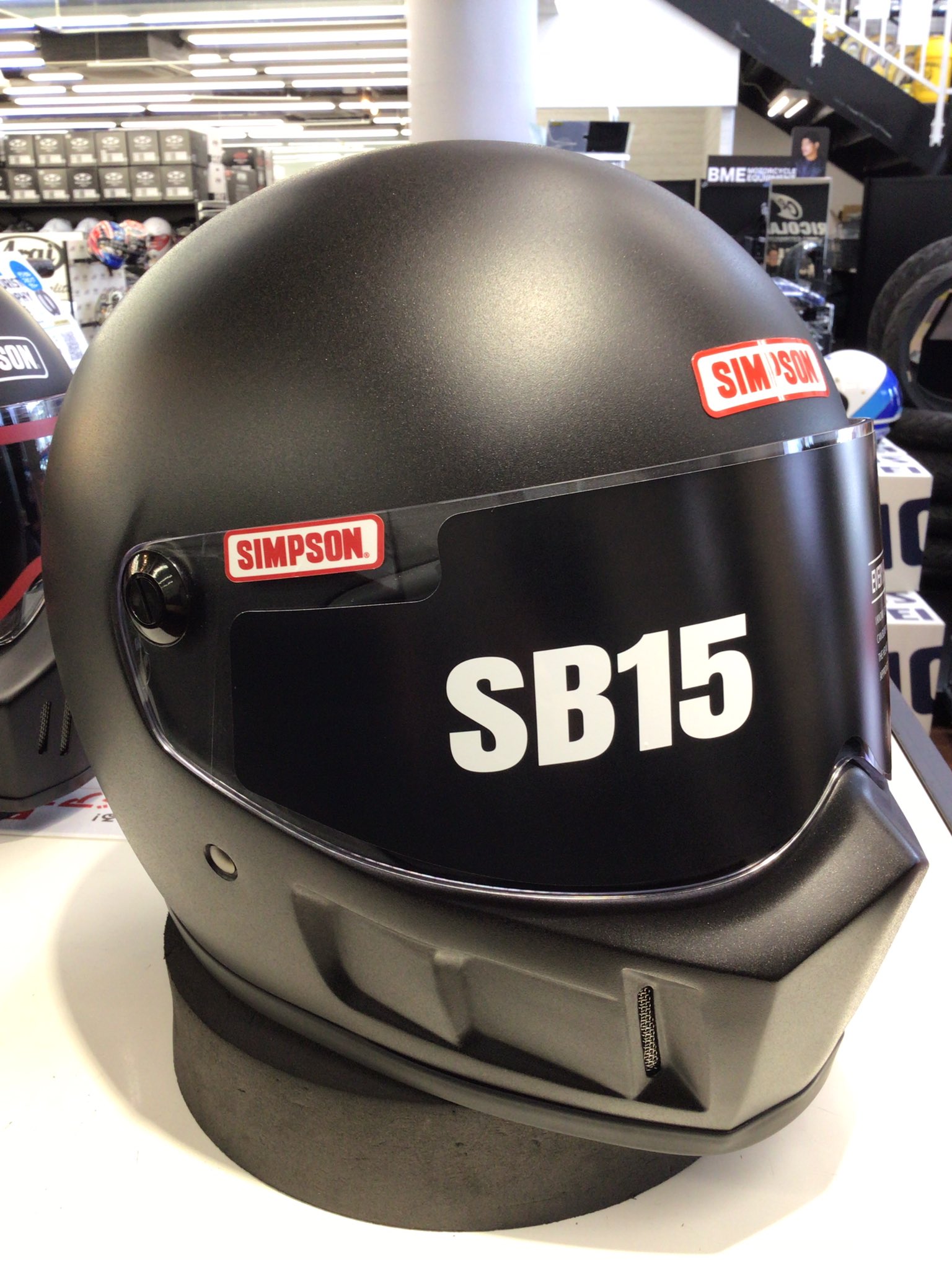 SIMPSON（バイク） シンプソンヘルメットM30マットカーボン2023