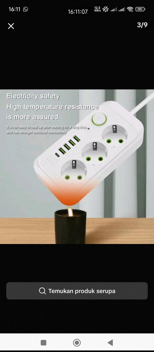 khbunda35's tweet photo. Stop Kontak USB Type C Taffware Colokan Listrik 3 4 6 8 10 Lubang Smart Power Socket Fast Charging 2.1A Kabel 1.8 Meter https://t.co/4ANhmK8p5C
#ColokanMultifungsi #StopKontak #USBTypeC #FastCharging #Taffware #BarangWajibPunya #ShopeeHaul #AffiliateTikTok #CasCepat #ColokanRumah https://t.co/SU8RkRj2Xw