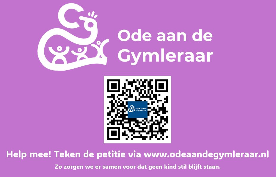 ALO Nederland (@alo_nl) on Twitter photo ๐๐๐ฎ๐ฎ๐๐๐๐ฒ ๐ธ๐ฎ๐ป๐: ๐น๐ฎ๐ฎ๐ ๐ท๐ฒ ๐๐๐ฒ๐บ ๐ต๐ผ๐ฟ๐ฒ๐ป ๐๐ผ๐ผ๐ฟ ๐ฑ๐ฒ ๐น๐ฒ๐ฟ๐ฎ๐ฎ๐ฟ!
Onze vakleerkrachten bewegingsonderwijs verdienen mรฉรฉr waardering. We zitten in de laatste week: help ons over de ๐ฑ.๐ฌ๐ฌ๐ฌ!
Teken de petitie
#TogetherMovingForward
linkedin.com/posts/alo-nedeโฆ ๐๐๐ฎ๐ฎ๐๐๐๐ฒ ๐ธ๐ฎ๐ป๐: ๐น๐ฎ๐ฎ๐ ๐ท๐ฒ ๐๐๐ฒ๐บ ๐ต๐ผ๐ฟ๐ฒ๐ป ๐๐ผ๐ผ๐ฟ ๐ฑ๐ฒ ๐น๐ฒ๐ฟ๐ฎ๐ฎ๐ฟ!
Onze vakleerkrachten bewegingsonderwijs verdienen mรฉรฉr waardering. We zitten in de laatste week: help ons over de ๐ฑ.๐ฌ๐ฌ๐ฌ!
Teken de petitie
#TogetherMovingForward
linkedin.com/posts/alo-nedeโฆ