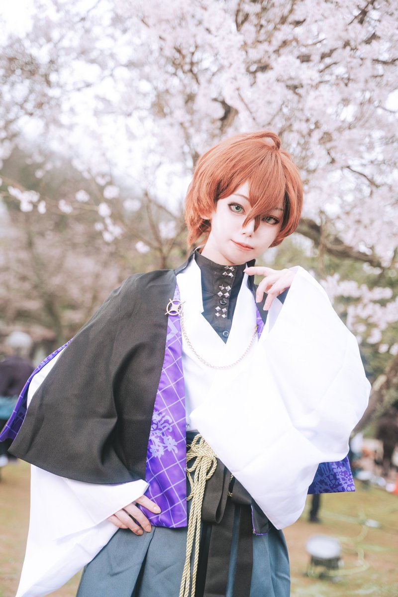 Hedgehog_Cos's tweet photo. cosplay
hpmi┆夢野幻太郎📚

　「もちろん、嘘ですよ？」

📸…@uranusplus さん
 #コスプレ桜祭25 https://t.co/RxRplCJUEh