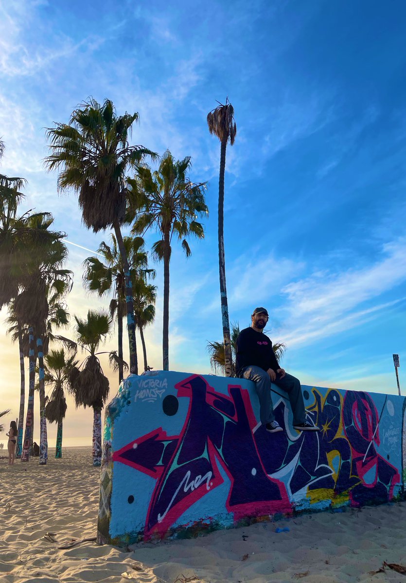 Me and my art! in LA