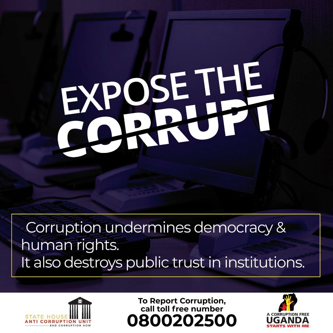 KemiKainerugaba's tweet photo. Corruption is everyone's problem. Let's work together to create a society where integrity and honesty thrive. #CorruptionFreeSociety
#IntegrityWins @AntiGraft_SH https://t.co/bp7o0zpnb4