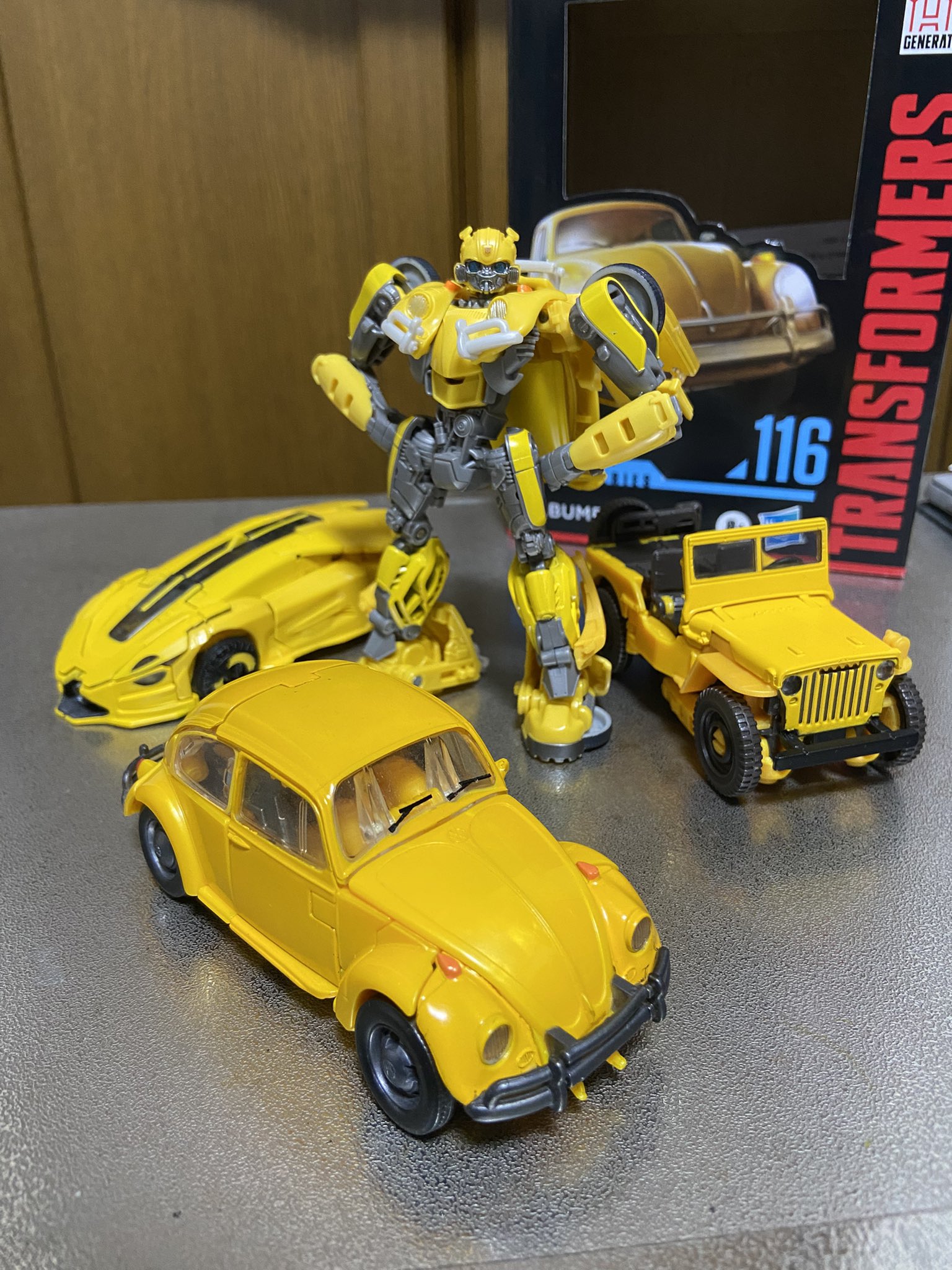 バンブルビー トランスフォーマー スタジオシリーズ 116 リニューアル版 レビュー：TFスタジオシリーズ（海外版）バンブルビー