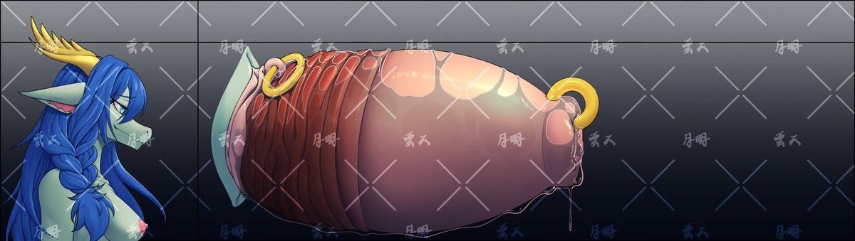 阳具(？)记录员
＊＊＊
今天店里来了一位龙娘，说自己是来做记录的，看她孤身一人便询问她是不是扶她一类的性别，她回答自己是货真价实的雌性
“抱歉，这里不接待雌性”
“不，你接待的”
正说着，她便从自己生殖腔里掏出了一根“肉棒”
“现在可以了吗”，“能从生殖腔里掏出来的都算阳具对吧”
好像…是没错？