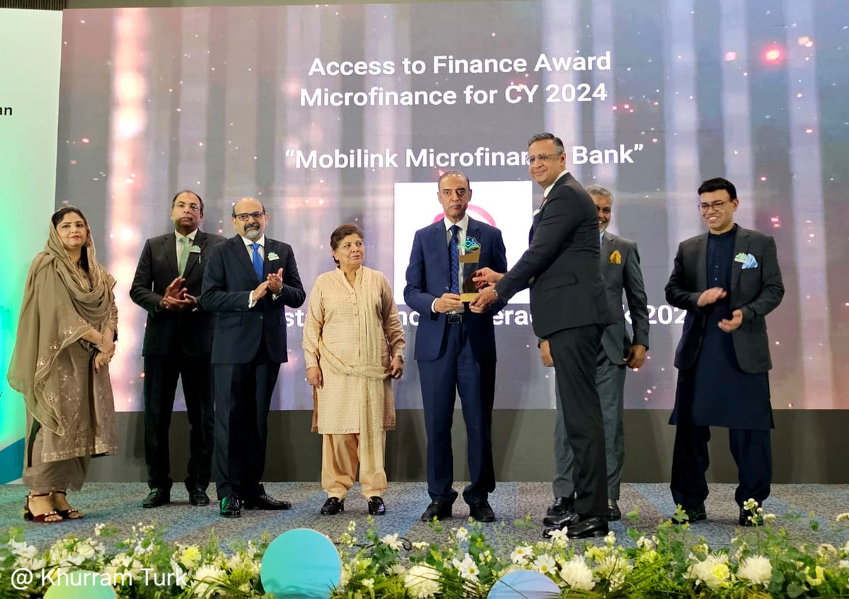 Topped the charts yet again with the coveted Performance Award by the <a href="/StateBank_Pak/">SBP</a> (SBP), declaring #MobilinkBank as the best in promoting 'Access to Finance' under the National Financial Literacy Program. 

This achievement underscores our firm resolve to expand financial