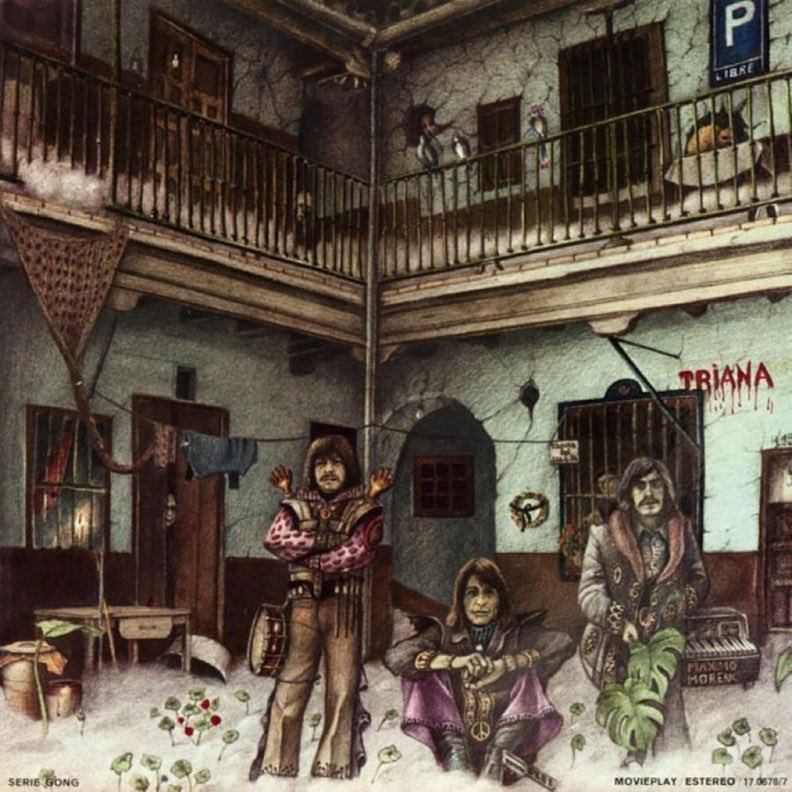 Progstureo's tweet photo. Hoy cumple 50 años el disco que revolucionó por completo el rock en España. Hoy hace 50 años que Triana publicaban su debut homónimo, por todos conocido como "El Patio". https://t.co/EcbsxQW3dW