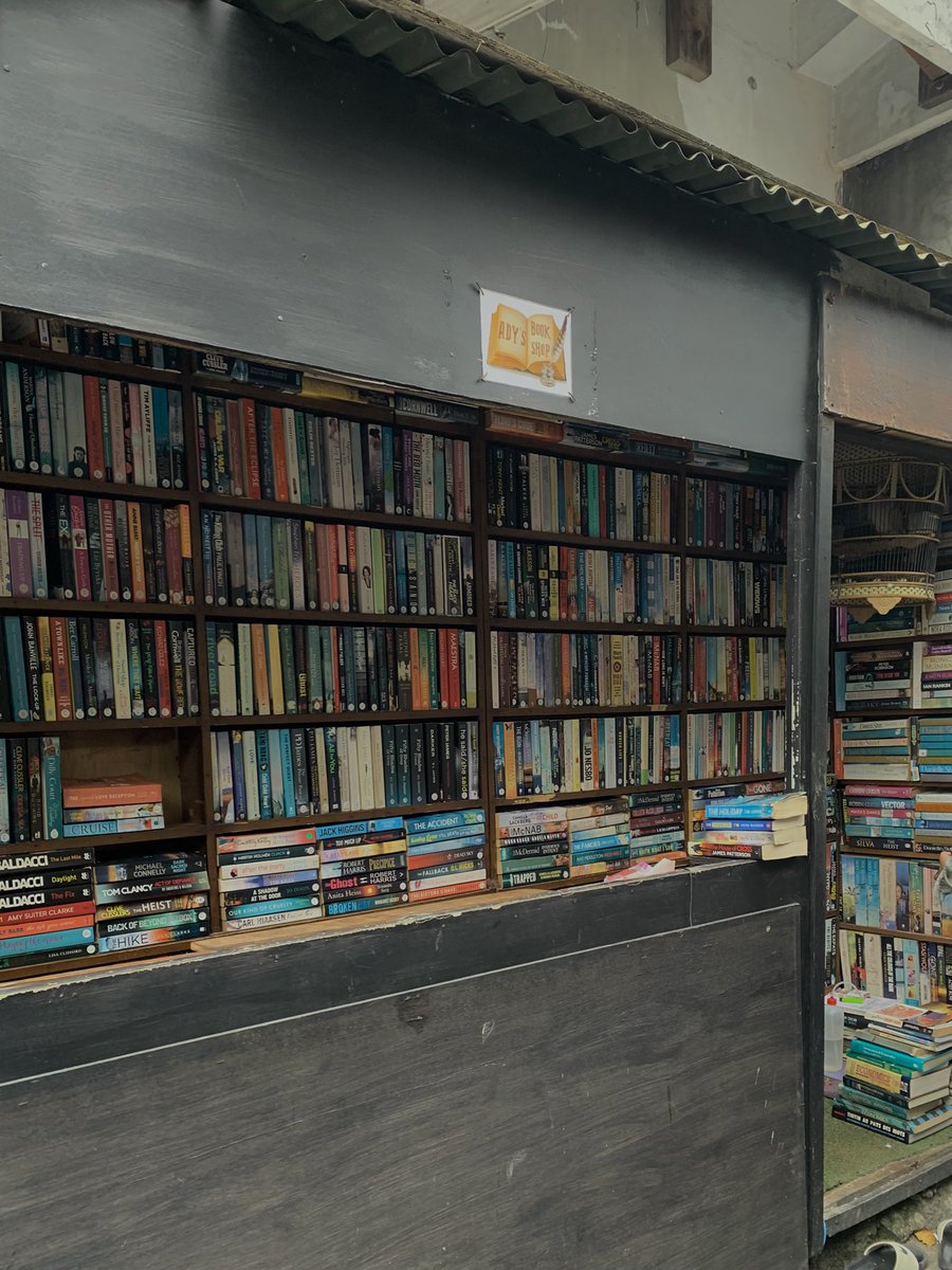 nabbski's tweet photo. ady's book stall (legian, bali) https://t.co/cRk7vRzhsi