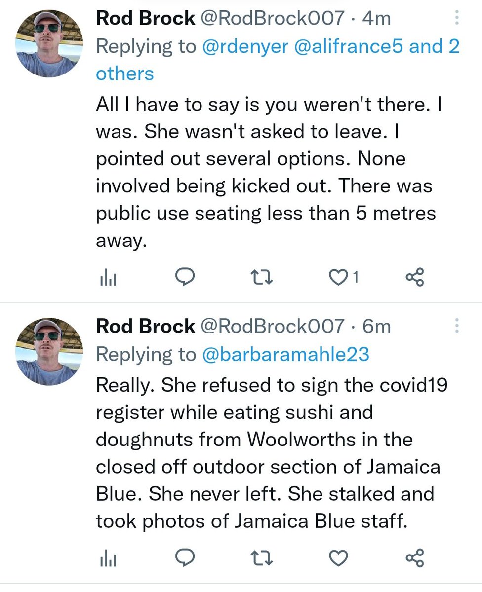 RodBrock007's tweet photo. @abcnews is in serious breach of journalistic standards. @HestonRussell is another victim. There must be plenty more out there. Their version of #RightToReply was to ring a busy coffee shop after contacting the franchise holder for a media statement. #DefundTheABC https://t.co/Y4sTwMSodM