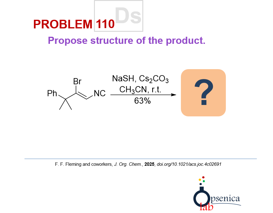 OpsenicaLab's tweet photo. Can you solve this problem?

#mechanismmonday #orgchem #heterocycles https://t.co/3K2APtNZ43