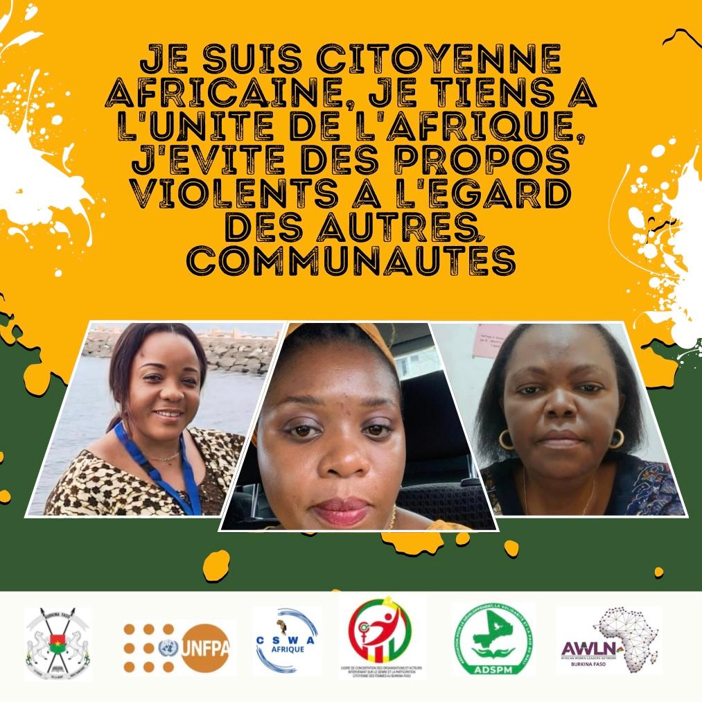 L'unité de l'Afrique passe par le respect mutuel entre Etats d'une part et entre Communautés d'autre part. C'est à nous, femmes, de travailler pour consolider cette unité africaine. 
#zfricawomenpeace
#cswaafrica
#digitalcampaign2025