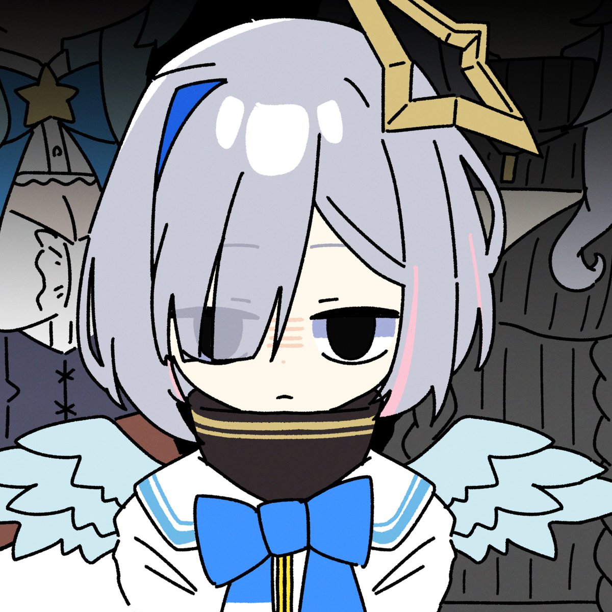 天音かなた ,天音かなた(通常) 「」|honmirinのイラスト