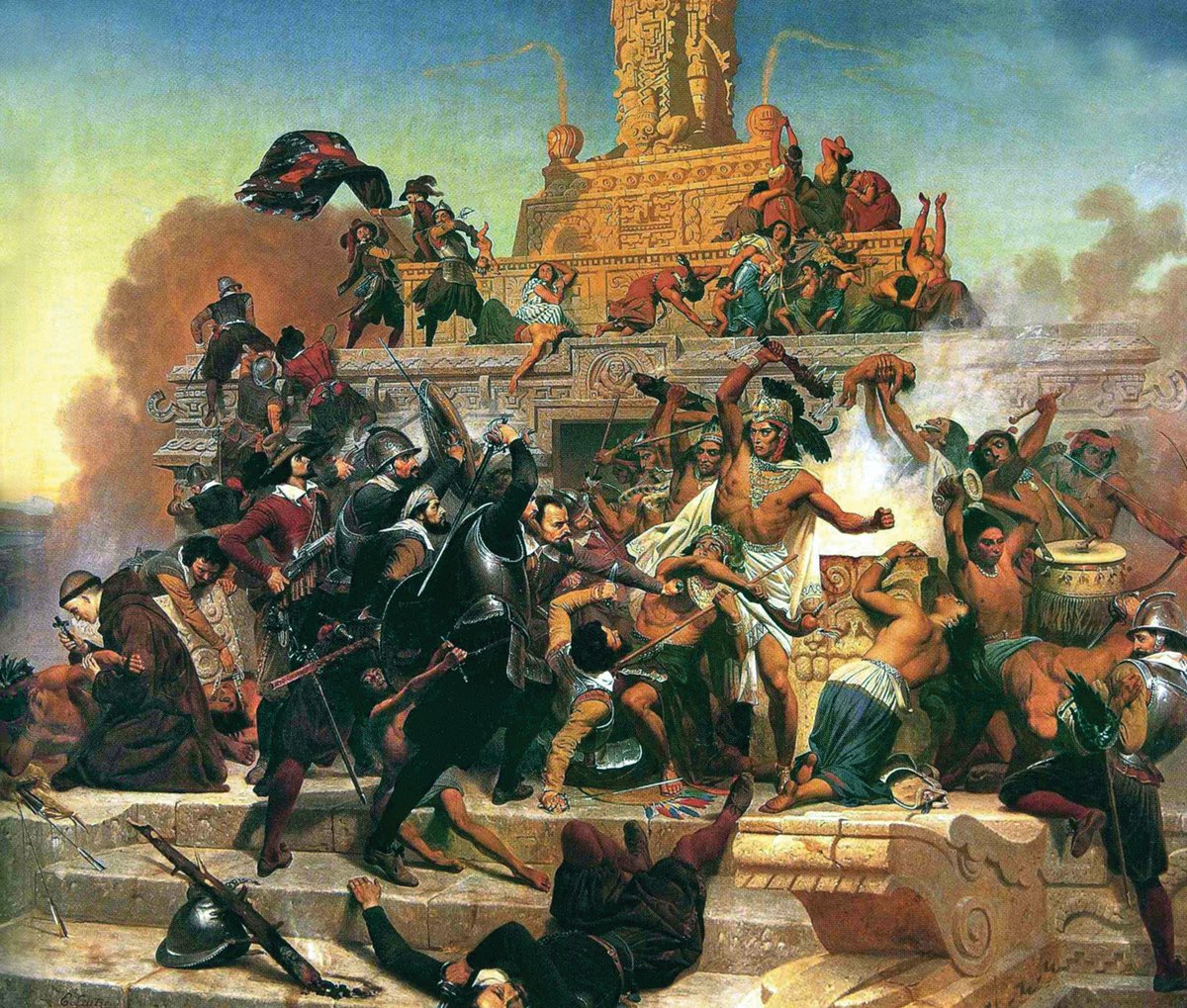 Your daily reminder that Cortes and all the Conquistadors were totally justified in what they did. They were heroes. Their enemies were evil.