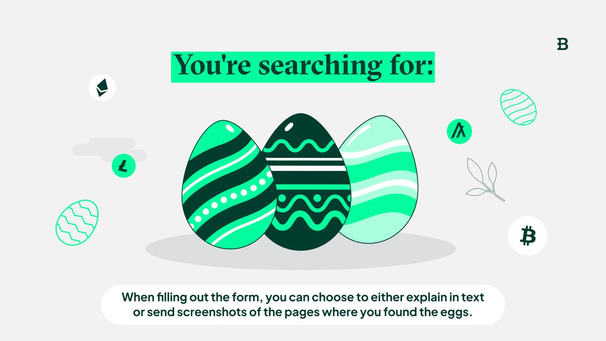 Bitstamp (@bitstamp) on Twitter photo 🐰 How to Participate?
1️⃣ FOLLOW <a href="/Bitstamp/">Bitstamp by Robinhood</a> on X
2️⃣ LIKE and REPOST our giveaway post
3️⃣ TAG a friend in a COMMENT
4️⃣ SEARCH for Bitstamp Eggs at: bit.ly/4lcdoPg
5️⃣ SUBMIT your entry here: forms.gle/6D4v4wez8rQ7j4…
...aaand Good Luck, let the Egg Hunt begin! 🐣 🐰 How to Participate?
1️⃣ FOLLOW <a href="/Bitstamp/">Bitstamp by Robinhood</a> on X
2️⃣ LIKE and REPOST our giveaway post
3️⃣ TAG a friend in a COMMENT
4️⃣ SEARCH for Bitstamp Eggs at: bit.ly/4lcdoPg
5️⃣ SUBMIT your entry here: forms.gle/6D4v4wez8rQ7j4…
...aaand Good Luck, let the Egg Hunt begin! 🐣