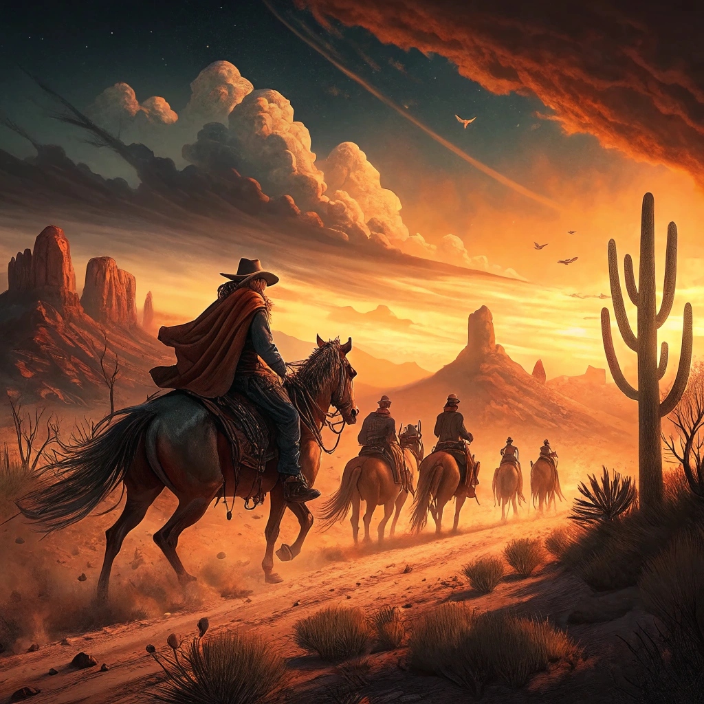 — No tienes lo que hay que tener para escribir todos los días.

 Y no es tu culpa.

El desierto se traga a los débiles.

Pero... hay una caravana que cruza el Oeste y transforma principiantes en leyendas. 

 Abro hilo. 🧠🏃‍♂️✨