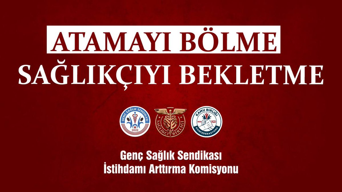 37 bin sağlık personeli alımının bölünmeden yapılması, tüm branşların ihtiyaçlarını karşılamak için hayati önem taşımaktadır.
#Bölmeden37BinSağlıkçı