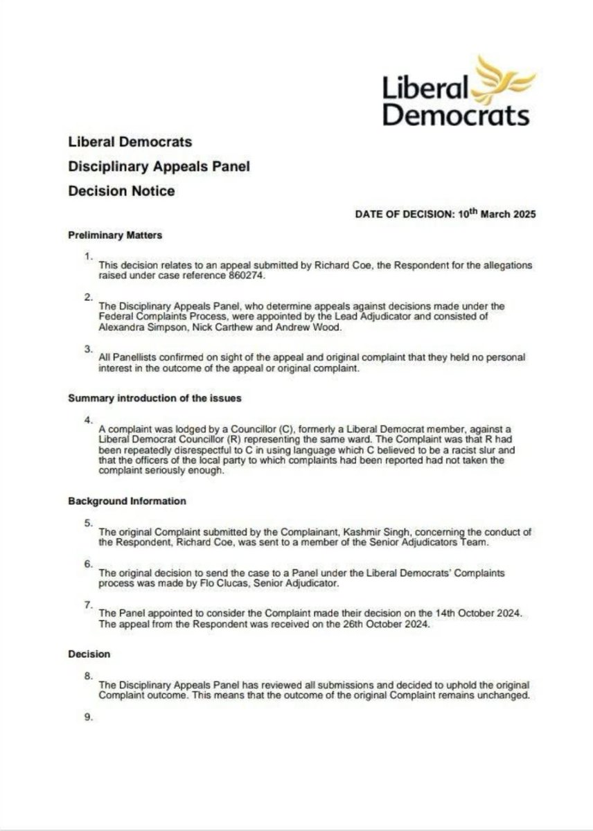 Simon Dudley (@mrsimondudley) on Twitter photo I’m yet to see any action by local <a href="/LibDems/">Liberal Democrats</a> to sanction <a href="/RBWM/">RBWM</a> Cllr Richard Coe for this? What does the local MP Cllr <a href="/JoshReynoldsSL6/">Joshua Reynolds MP</a> think? He and Cllr Coe are both local councillors?
Time for <a href="/MaidenheadAds/">MaidenheadAdvertiser</a> to ask them all some hard questions about the behaviour they tolerate? I’m yet to see any action by local <a href="/LibDems/">Liberal Democrats</a> to sanction <a href="/RBWM/">RBWM</a> Cllr Richard Coe for this? What does the local MP Cllr <a href="/JoshReynoldsSL6/">Joshua Reynolds MP</a> think? He and Cllr Coe are both local councillors?
Time for <a href="/MaidenheadAds/">MaidenheadAdvertiser</a> to ask them all some hard questions about the behaviour they tolerate?