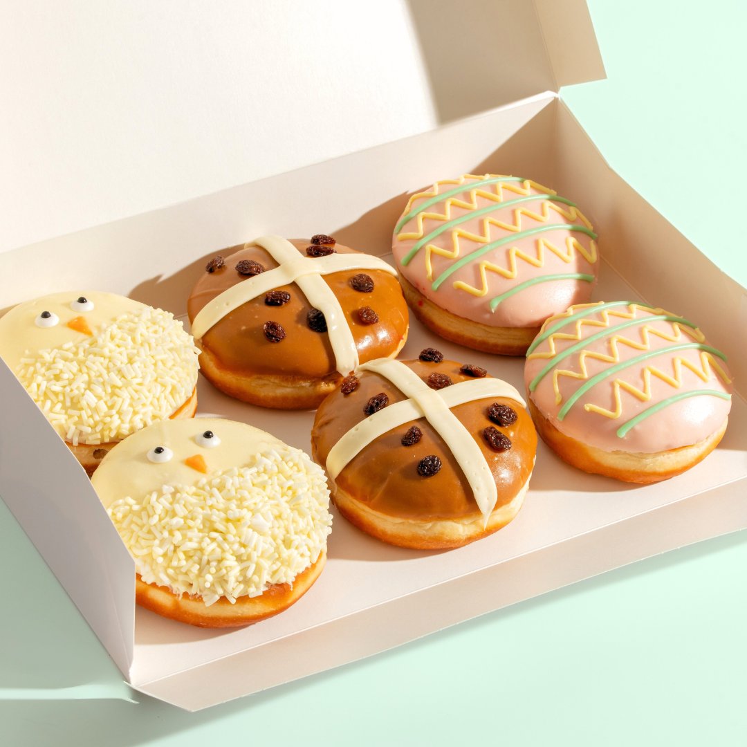 LAST ORDERS FOR EASTER ARE 1PM ON WEDNESDAY⁠ 🐥🎀🍓🌸🐝

It's not too late to EGG-splore our sweetest doughnut box yet⁠!⁠ ⁠ 

#PlanetDoughnut #Easter2025 #EasterRange