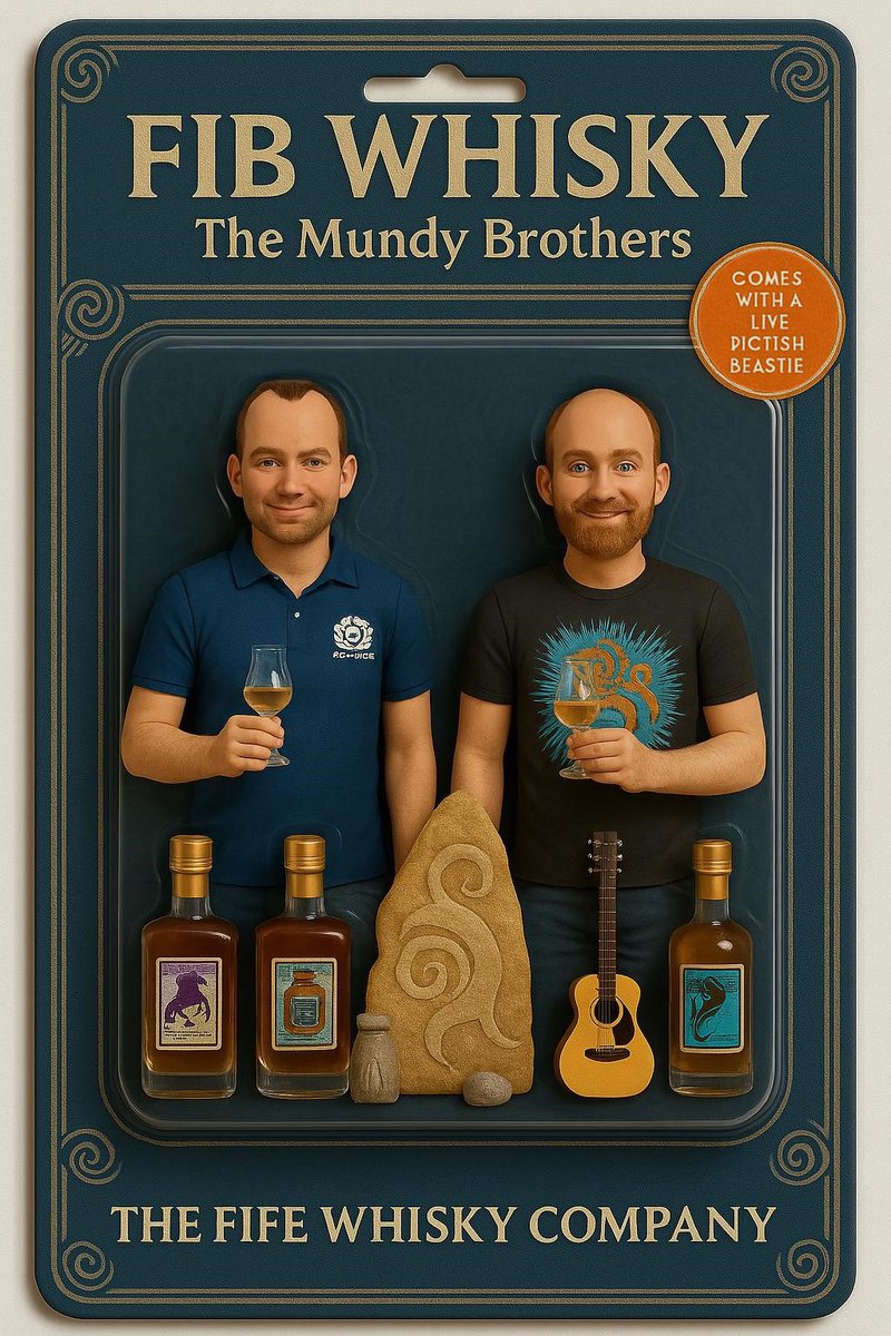 Latest merch addition? 🤔🥃

(Couldn’t resist!) 😅

#actionfigures