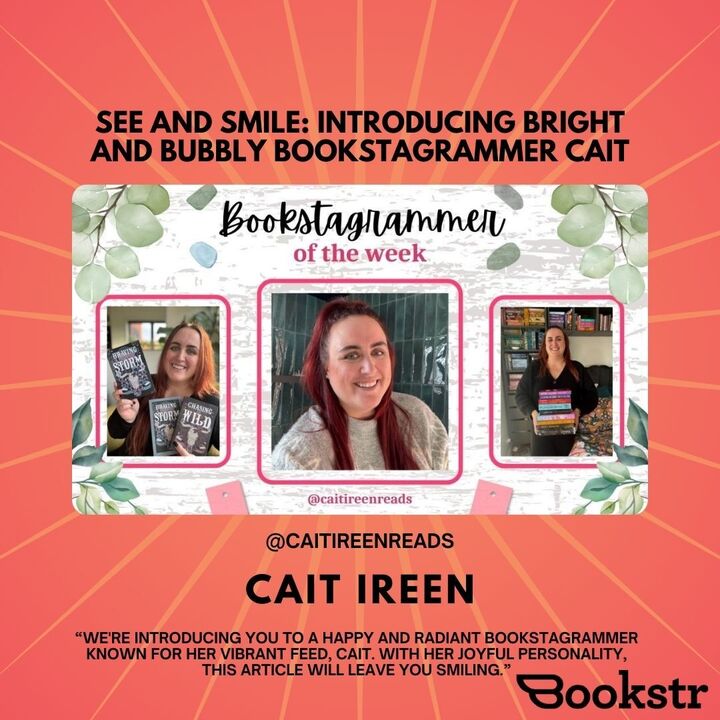 BookstrOfficial's tweet image. In this Bookstagrammer of the Week, we get to know Cait! (@caitireenreads). Read to learn about this cheerful and joyful creator. 

bit.ly/4ctUX4X

[🖋️ Article by Rebekah Mann] 

#bookstagrammer #bookcontent