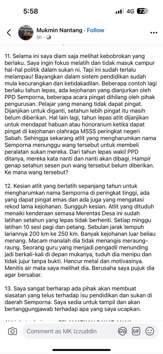 M.K Izzuddin tweet media