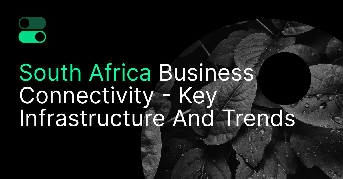 ConnectedNetUK's tweet photo. Over 2.8 million homes in South Africa are now connected to fibre, but how is this shaping business connectivity in South Africa?

In our latest blog, we explore the key trends businesses need to know - from 5G to cloud adoption.

https://t.co/tOB00JrHBz https://t.co/sNIeQGcJVM