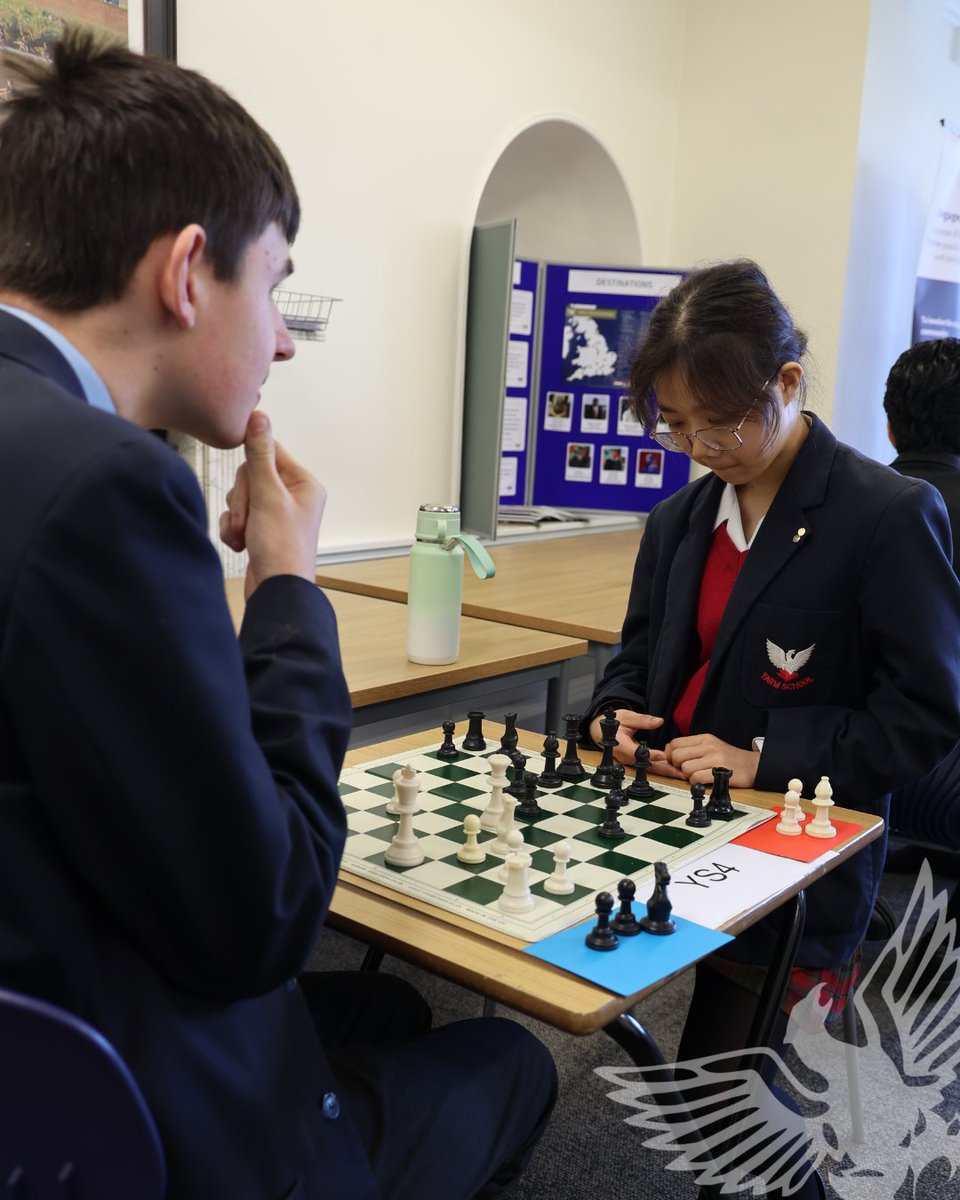 YarmSchool's tweet image. ♟️ House Chess took place this term, with Oswald being confirmed as champions for the second year in a row!
Well done to all participants for their skill and enthusiasm, and thanks to all who came to watch and support their House. 

#EducatingForLife #LogicalThinking #HouseChess