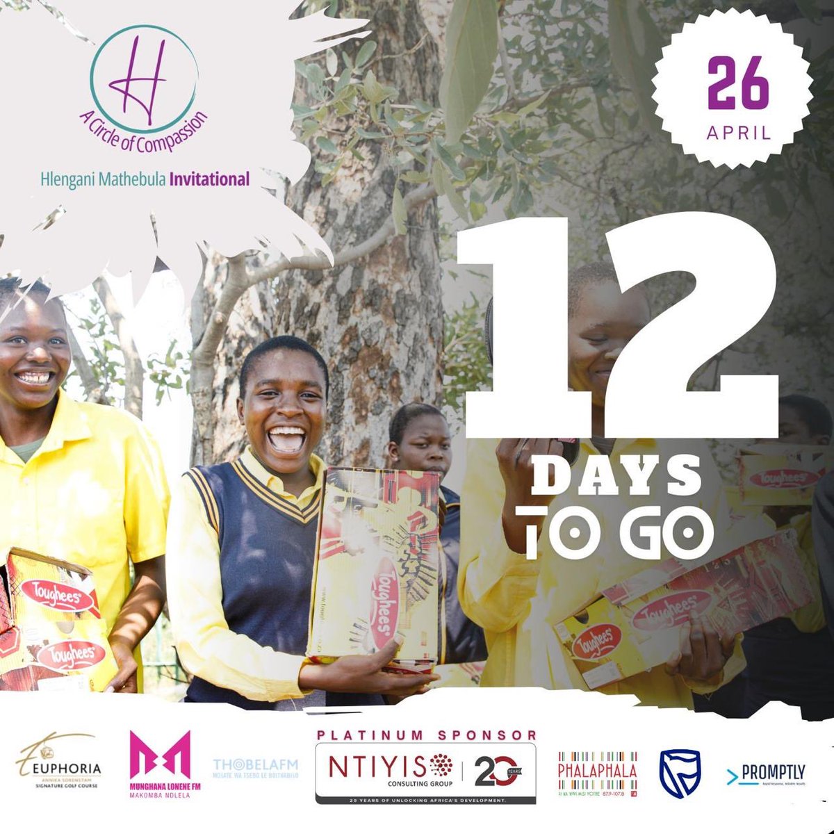 12 Days to Go!

Ntiyiso Consulting Group is proud to be a Platinum Sponsor at the Hlengani Mathebula Charity Golf Day, taking place on 26 April 2025.

We're excited to support this incredible initiative driving meaningful impact, one swing at a time!

#NtiyisoConsultingGroup