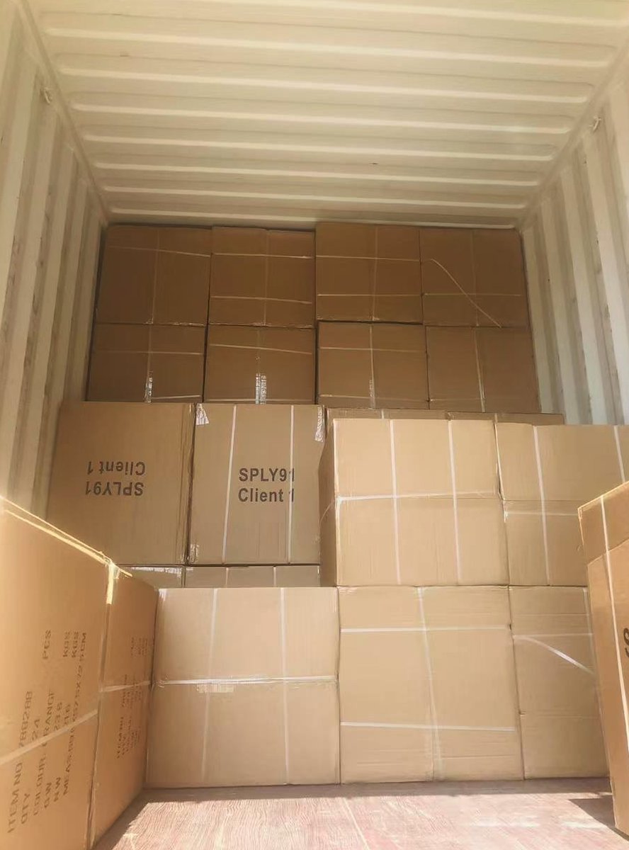 SPLY_Inc's tweet image. All packed and ready to go! 🚢📦
Another container full of quality products on its way to our clients in Europe.
At Sply, we handle sourcing, quality control, and shipping—end to end.
#SplySourcing #GlobalLogistics #ContainerLoading #WholesaleSupplier #QC #ProductSourcing…