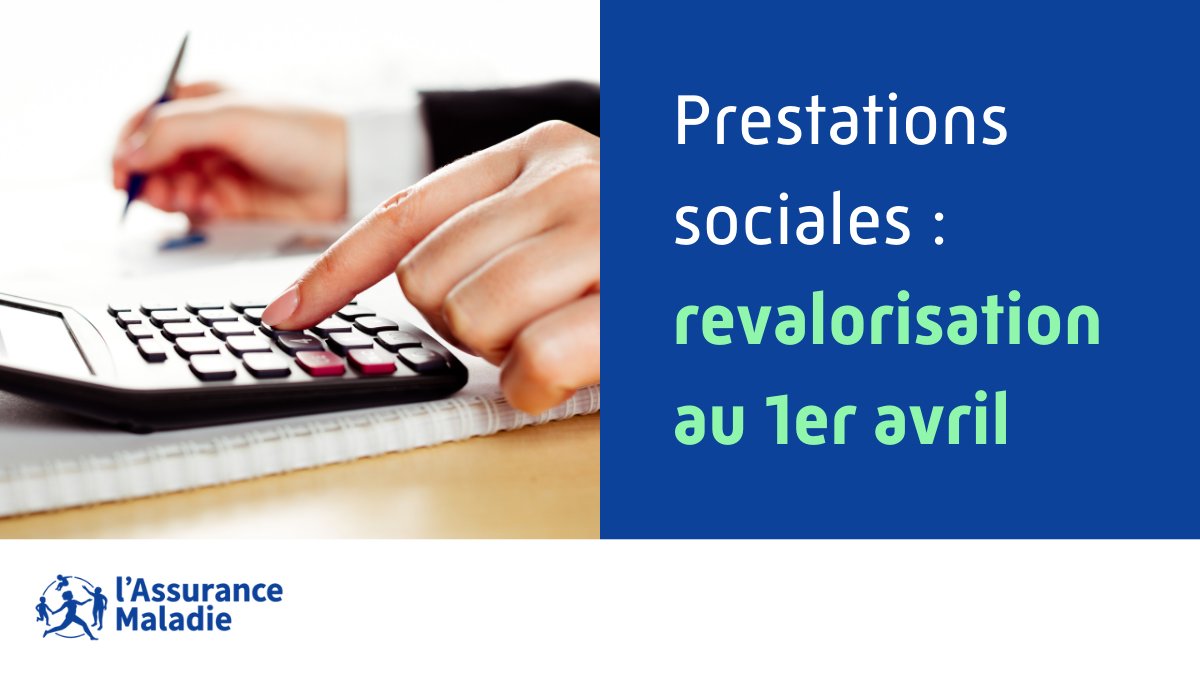 CRAMIF's tweet image. Au 1er avril 2025, le montant des prestations sociales suivantes est revalorisé de 1️⃣,7️⃣% :
• pension d’invalidité ;
• ASI ;
• majoration tierce personne ;
• prestations versées au titre de la législation des AT/MP ;
• AAH. 
En savoir plus : cramif.fr/actualites/pre…