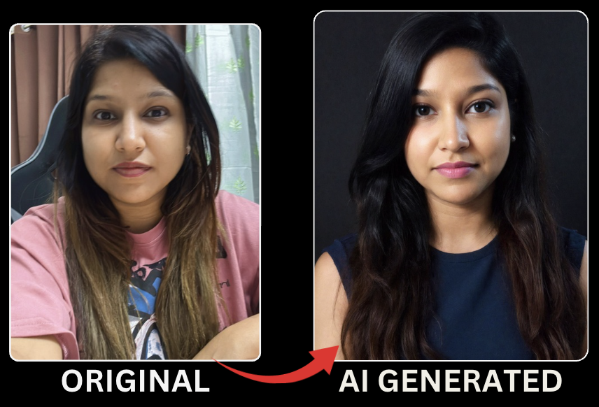 CodeByPoonam's tweet photo. AI is taking over Photography.

You can now turn your photos into Professional headshots with AI

Here’s how to do it: https://t.co/ynEWiUaFlD