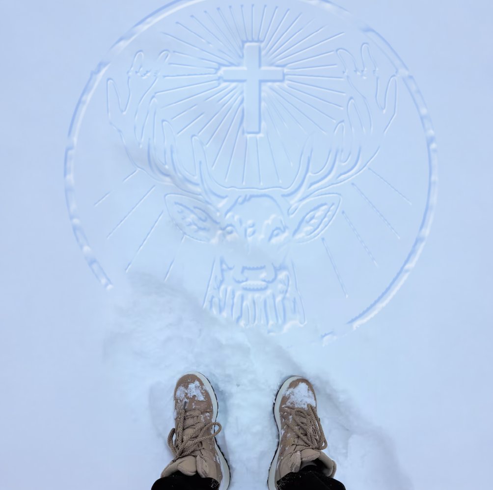 ángel de nieve❌
ciervo de nieve✅