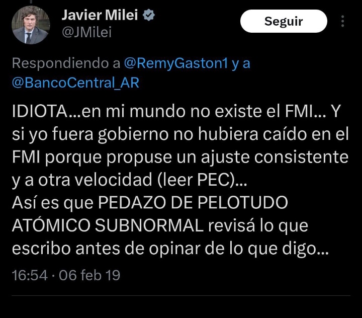 Vos, tu hermana y Adorni tweet media